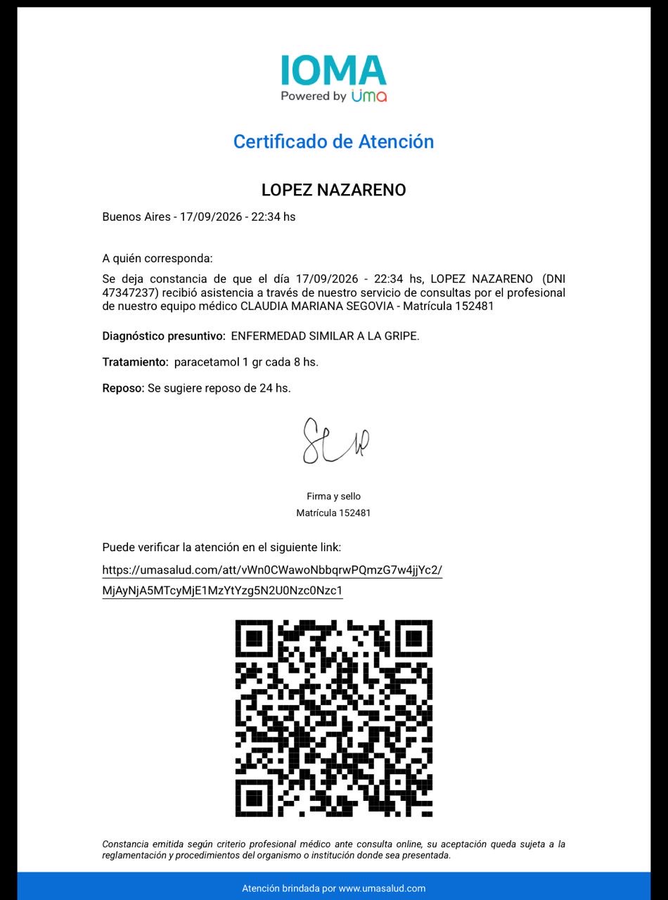 Adjunto Certificado medico 1709.jpeg